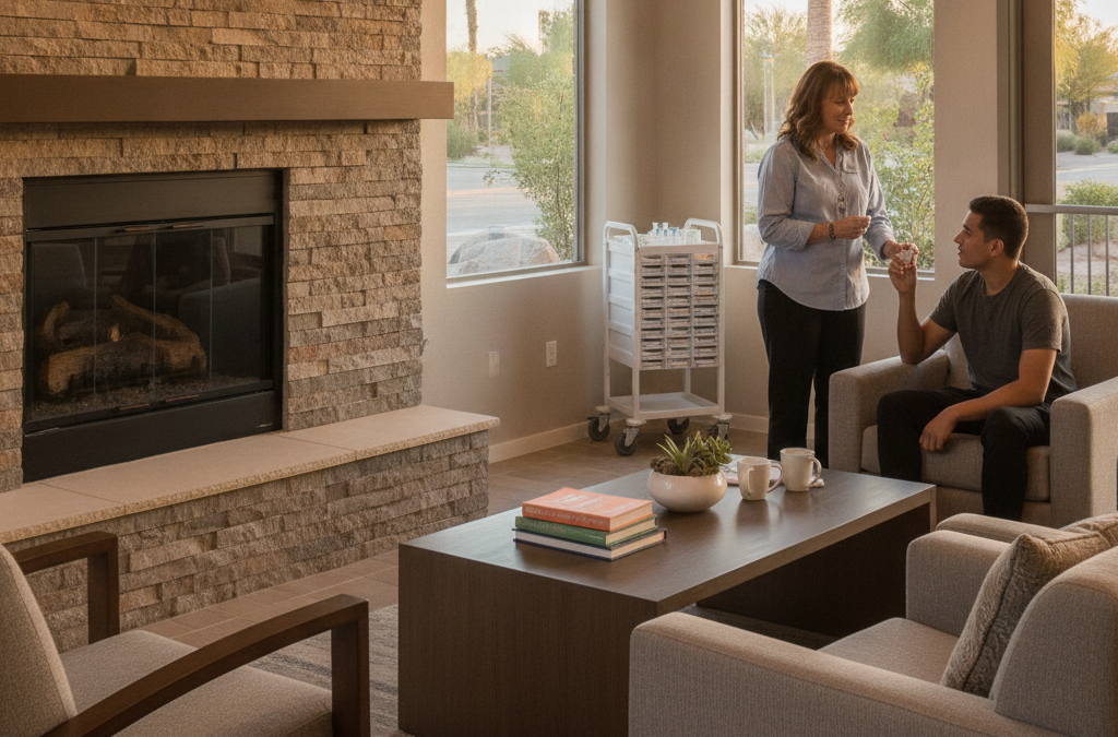 How Does Medication Management Work in a Residential Mental Health Program in Glendale?